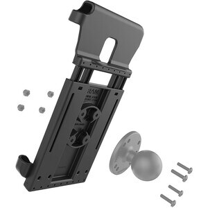 RAM Mounts Tab-Tite Holder for Samsung Tab Active3 and Tab Active2 - 7.9" Height x 5.5" Width - High Strength Composite