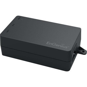EnGenius 2.5 Gigabit 802.3at PoE Adapter - 120 V AC, 230 V AC Input - 1 x Gigabit Ethernet Input Port(s) - 1 x Gigabit PoE