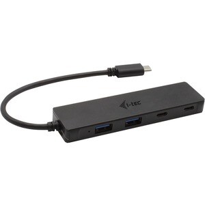 i-tec USB-Hub - USB 3.1 Typ C - Tragbar - Schwarz - 4 Total USB Port(s) - 2 USB 3.0 Port(s) - 2 USB 3.1 Port(s) - PC, Mac,