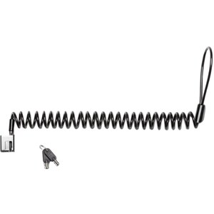 Kensington Cable de Bloqueo Para Portátil - 2.29m Cable - Pórtatil - Cierre con llave - Acero - Para Portátil - Autoenroll