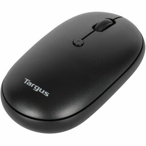 Targus Compact Multi-Device Antimicrobial Wireless Mouse - Wireless - Bluetooth/Radio Frequency - 2.40 GHz - Black - 3 But