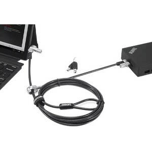 Kensington NanoSaver Twin Head MasterKey Cable Lock