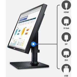 Samsung S24E650BWW 61 cm (24 Zoll) WUXGA LED Gaming-LCD-Monitor - 16:10 Format - Schwarz - 609,60 mm Class - PLS (Plane to