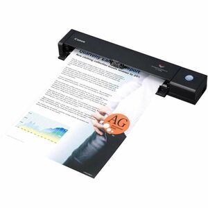 Canon imageFORMULA P-208II Sheetfed Scanner - 600 dpi Optical - 24-bit Color - 8-bit Grayscale - 8 ppm (Mono) - 8 ppm (Col