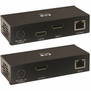 Tripp Lite by Eaton B127A-1A1-BDBD KVM Extender - 2 Computer(s) - 1 Local User(s) - 2 Remote User(s) - 230 ft (70104 mm) R