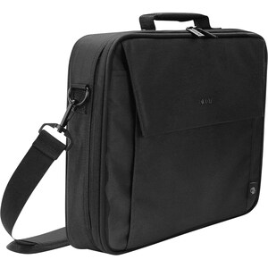 Dicota Eco Tasche für 35,6 cm (14 Zoll) bis 39,6 cm (15,6 Zoll) Notebook - Schwarz - 300D Polyethylene Terephthalate (PET)