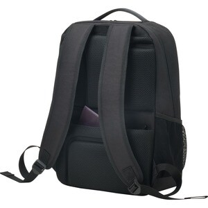 Dicota Eco Tasche (Rucksack) für 33 cm (13 Zoll) bis 39,6 cm (15,6 Zoll) Notebook - Schwarz - 300D Polyethylene Terephthal