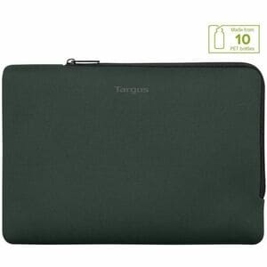 Targus EcoSmart TBS65205GL Carrying Case (Sleeve) for 38.1 cm (15") to 40.6 cm (16") Notebook - Thyme - Scratch Resistant,