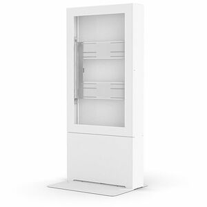 Chief Impact Single-Sided Freestanding Base - For Displays 40-55" - White - Impact Freestanding Single Sided Base Accessor