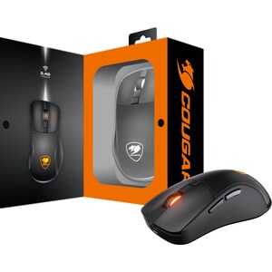 Ratón de juego COUGAR Surpassion RX - Radiofrecuencia - USB - Cable/Inalámbrico - 2.40GHz - 7200 dpi - Simétrico