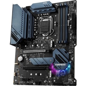 MSI MAG B560 TORPEDO Desktop Motherboard - Intel B560 Chipset - Socket LGA-1200 - Intel Optane Memory Ready - ATX - Pentiu