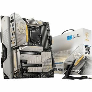 MSI MEG Z590 ACE Gold Edition Gaming-Desktop-Motherboard - Intel Z590 Chipsatz - Socket LGA-1200 - Intel-Optane-speicherbe