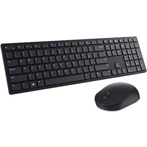Dell Pro KM5221W Keyboard & Mouse - QWERTY - English (US) - Retail - USB Wireless RF - Keyboard/Keypad Color: Black - USB 