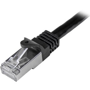 StarTech.com 2m Cat6 Patch Cable - Shielded (SFTP) Snagless Gigabit Network Patch Cable - Black - Cable for Network Device