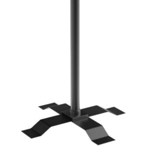 CTA Digital Compact Automatic Soap Dispenser Floor Stand - 49" Height - Floor - Steel, Acrylic