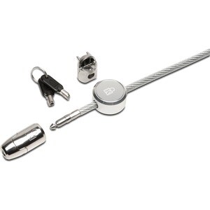 Kensington Mac Pro and Pro Display XDR Locking Kit - 7.87 ft Cable - Keyed Lock - Silver - Carbon Steel, Plastic - For Not