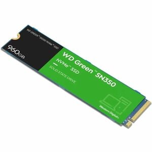 Western Digital Green SN350 WDS960G2G0C 960 GB Solid State Drive - M.2 2280 Internal - PCI Express NVMe (PCI Express NVMe 