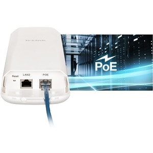 D-Link DAP-3711 IEEE 802.11ac 867 Mbit/s Wireless Bridge - 5 GHz - 2 x Netzwerk (RJ-45) - Gigabit-Ethernet - 15 W