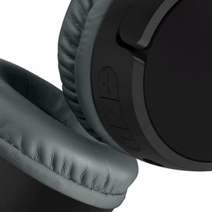 Belkin SOUNDFORM Mini Kabel/Kabellos Auf den Ohren, Kopfbügel, Über das Ohr Stereo Headset - Schwarz - Binaural - Geschlos