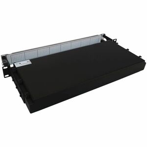 Eaton Tripp Lite Series Preloaded Fiber Panel, 1U - 2x (12x LC/LC Duplex M/M) 24F Trunk Cables, OS2 Singlemode, 10 m (32.8