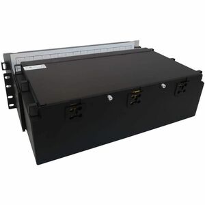 Eaton Tripp Lite Series Preloaded Fiber Patch Panel, 3U - 48x (12F MTP/MPO-APC to 4x LC Duplex F/F) 8F Trunk Cables, OS2 S
