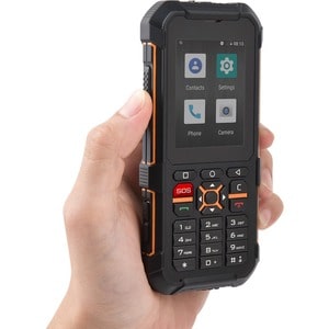 Smartphone RugGear RG170 8 GB - 4G - 6,1 cm (2,4") QVGA 240 x 320 - Cortex A53Quad core (4 Core) 1,50 GHz - 1 GB RAM - Ner