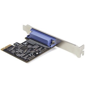 StarTech.com Carte PCIe Parallèle 1 Port, Carte Adaptateur PCI Express Parallèle DB25 LPT, Extension Contrôleur LPT Imprim