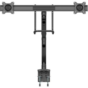StarTech.com Desk Mount Dual Monitor Arm, Ergonomic VESA Mount 32" (17.6lb/8kg) Displays, Crossbar Handle for Full Motion,