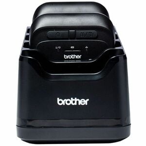 Brother PA-4CR-002 Docking Cradle for Mobile Printer - 4 Slot - Charging Capability - Black
