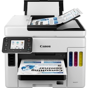 Canon MAXIFY GX7050 Wireless Inkjet Multifunction Printer - Colour - Multicolor - Copier/Fax/Printer/Scanner - 600 x 1200 