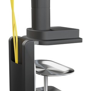 CTA Digital VESA Clamp Mount w/ Grommet & Full Cable Management - Height Adjustable - 17" to 32" Screen Support - 19.80 lb