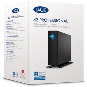 LaCie d2 Professional STHA18000800 17.58 TB Hard Drive - 3.5" External - USB 3.1 Type C