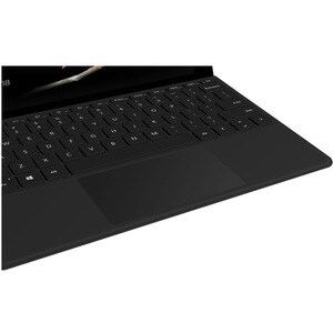 Microsoft Type Cover Keyboard/Cover Case Microsoft Surface Go, Surface Go 2 Tablet - Black - Stain Resistant - MicroFiber 