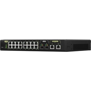 QNAP QSW-M2116P-2T2S 18 Ports Manageable Ethernet Switch - 10 Gigabit Ethernet, 2.5 Gigabit Ethernet - 10GBase-X, 10GBase-