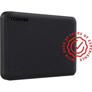 Toshiba Canvio Advance HDTCA40EK3CA 4 TB Portable Hard Drive - 2.5" External - Black - USB 3.2 (Gen 1) - 2 Year Warranty