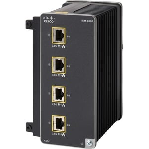 Cisco Catalyst IEM-3300-4MU Expansion Module - 8 x RJ-45 2.5GBase-T LAN - For Data Networking - Twisted Pair2.5 Gigabit Et