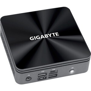 Gigabyte BRIX GB-BRI3-10110 Barebone System - Mini PC - Intel Core i3 10th Gen i3-10110U 2.10 GHz Dual-core (2 Core) - Int