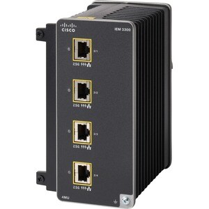 Module d'extension Cisco Catalyst IEM-3300-4MU - Pour Réseau de Données - Paire torsadée2.5 Gigabit Ethernet - 2.5GBase-T 