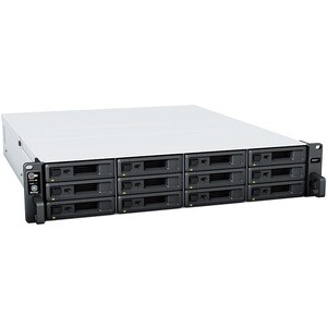Synology RackStation RS2421RP+ 12 x Total Bays SAN/NAS Storage System - AMD Ryzen V1500B Quad-core (4 Core) 2.20 GHz - 4 G