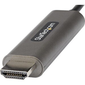 StarTech.com 13ft (4m) USB C to HDMI Cable 4K 60Hz with HDR10, Ultra HD USB Type-C to HDMI 2.0b Video Adapter Cable, DP 1.