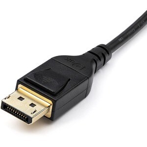 StarTech.com DP14MDPMM2MB. Kabellänge: 2 m, Anschluss 1: DisplayPort, Anschluss 2: Mini DisplayPort. Konformitätsbescheini