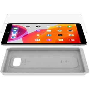 Belkin Screen Force Tempered Glass Screen Protector for iPad Transparent - For 10.5" LCD, OLED iPad (7th generation), iPad