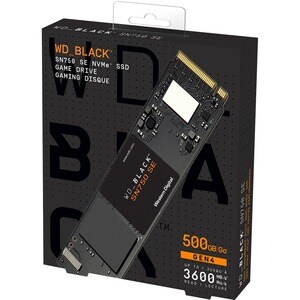 Western Digital Black SN750 WDS500G1B0E 500 GB Solid State Drive - M.2 2280 Internal - PCI Express NVMe (PCI Express NVMe 