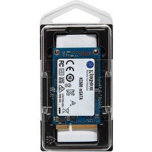 Kingston KC600 1 TB Solid State Drive - mSATA Internal - SATA (SATA/600) - Desktop PC, Notebook Device Supported - 300 TB 