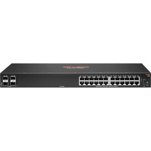 HPE 6100 24 Ports Ethernet Switch - 3 Layer Supported - Modular - 33 W Power Consumption - Twisted Pair, Optical Fiber - 1