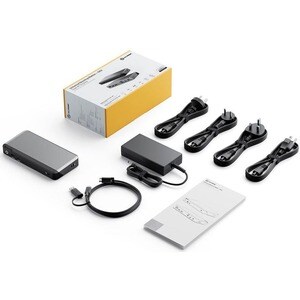 Universal Dock Dual Display Screen 4K docking station with 65W power delivery PD  DP Alt Mode USB-C and USB-A devices