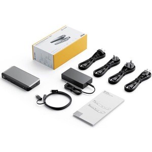 Universal Dock Triple Display Screen 4K docking station with 100W power delivery PD  DP Alt Mode USB-C and USB-A devices