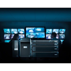 Milestone Systems Husky IVO 150 Desktop, Win10, 12TB - 12 TB HDD - Network Video Recorder - Full HD Recording