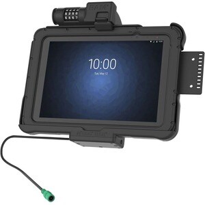 GDS Combo Locking Powered Dock for Zebra ET5x 10.1" Series - for Smartphone, Tablet - Rugged - Pogo Pin - Black - Docking