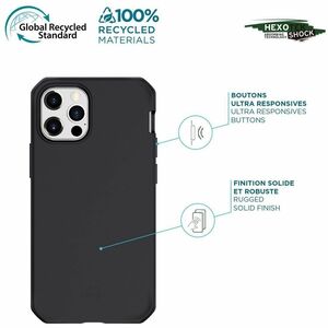 MOBILIS SPECTRUM Robust Hülle für Apple iPhone XR Smartphone - Schwarz - Massiv - Sturzsicher, Stoßfest, Stoßdämfpend, Sch